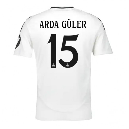 Real Madrid Arda Guler #15 Domaci Dres 2024-25 Kratak Rukav